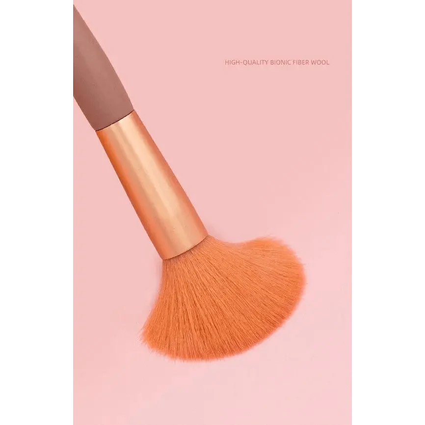 8Pcs Mini Travel Portable Soft Makeup Brushes