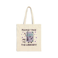 Take Me To The Library Tote