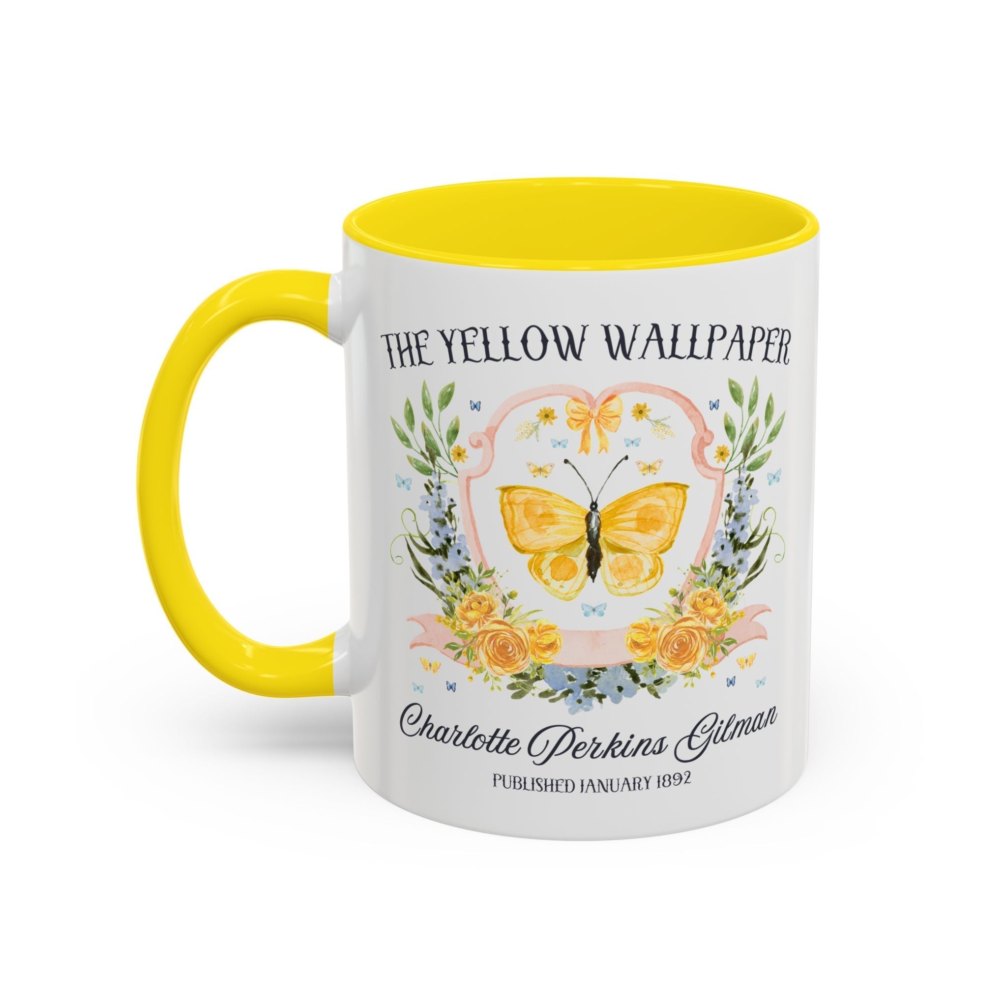 The Yellow Wallpaper by Charlotte Perkins Gilman Coffee Mug