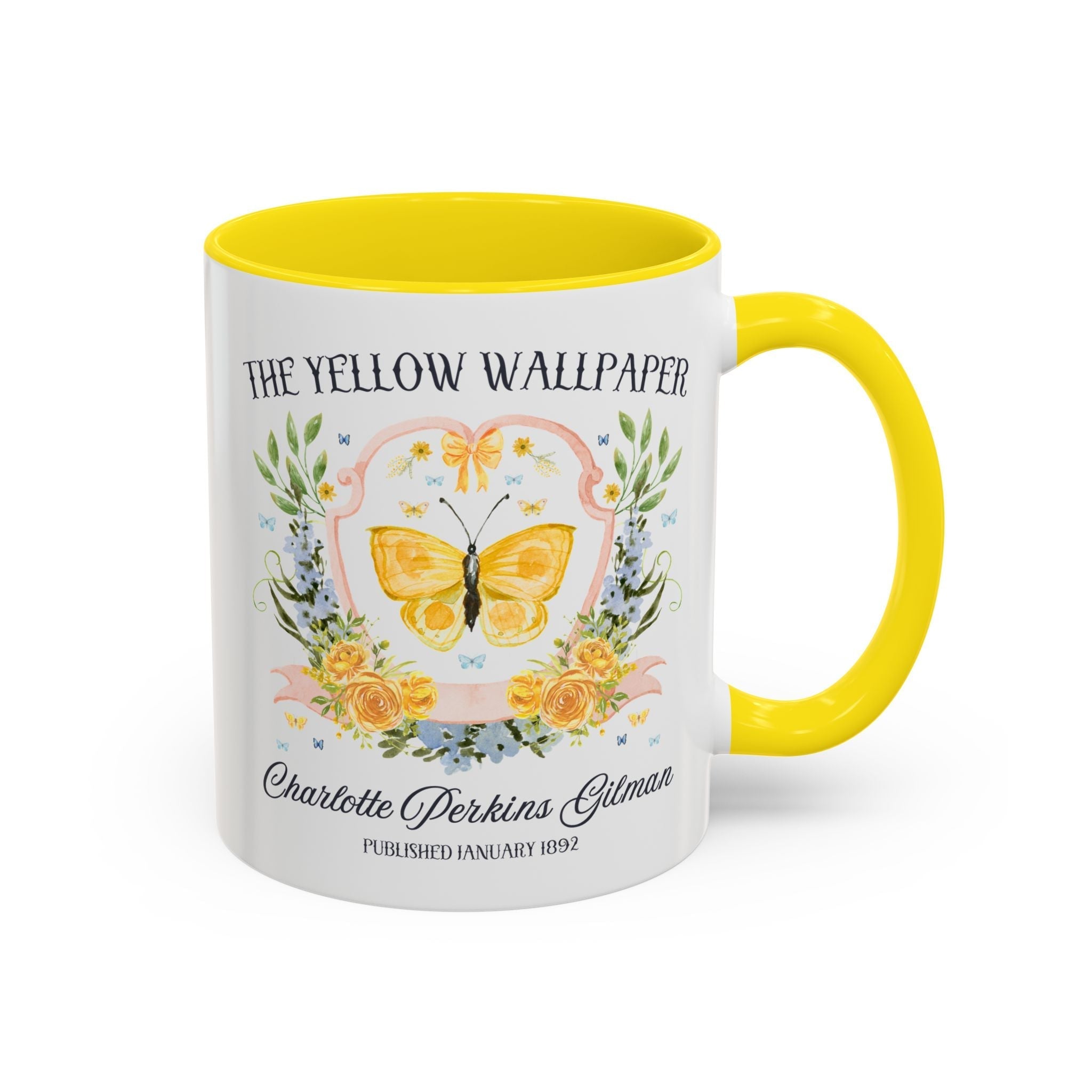 The Yellow Wallpaper by Charlotte Perkins Gilman Coffee Mug