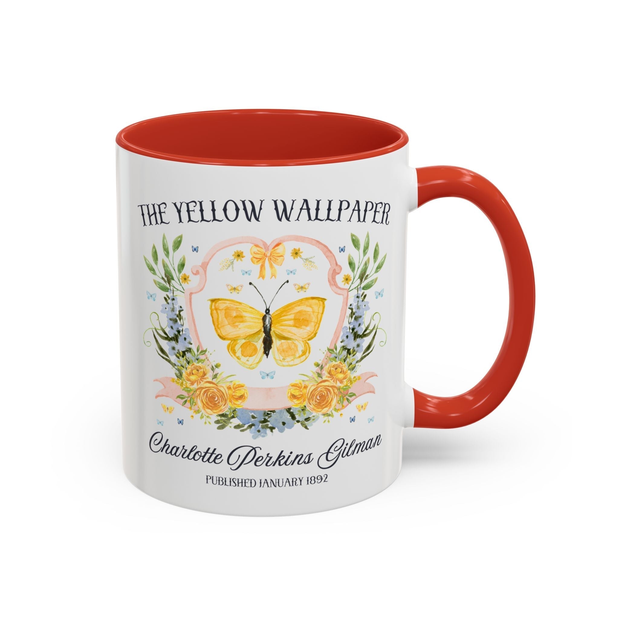 The Yellow Wallpaper by Charlotte Perkins Gilman Coffee Mug