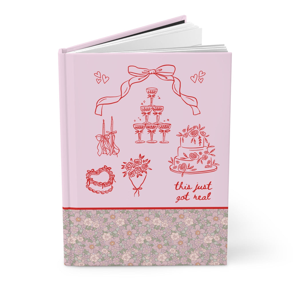 This Just Got Real Notebook: Red