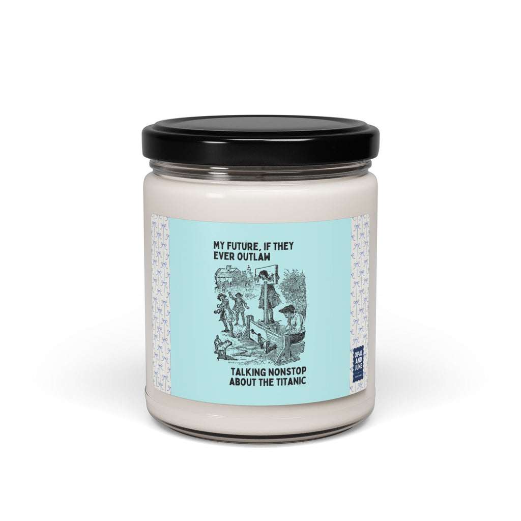 Titanic Maritime History Candle