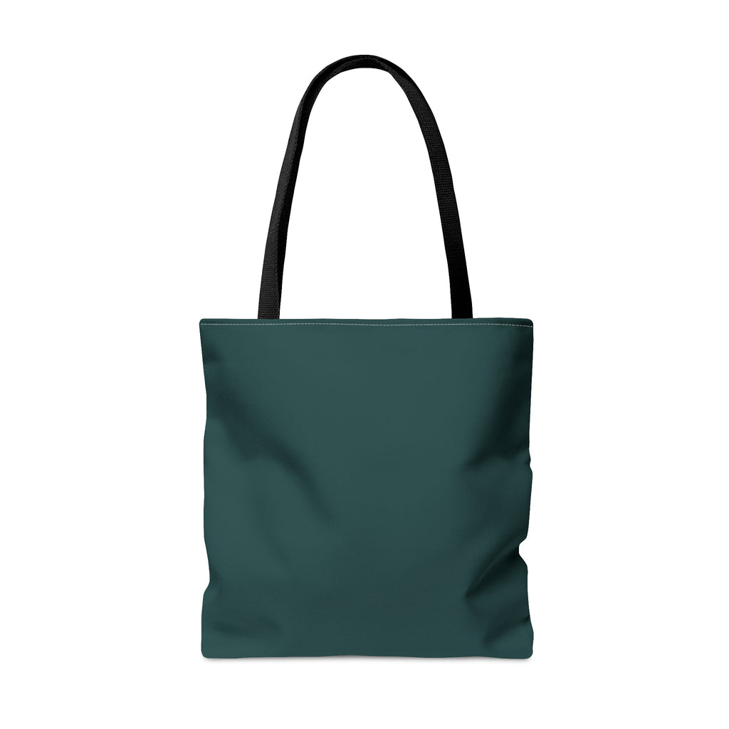 Tote Bag: Fawn with Santa Hat