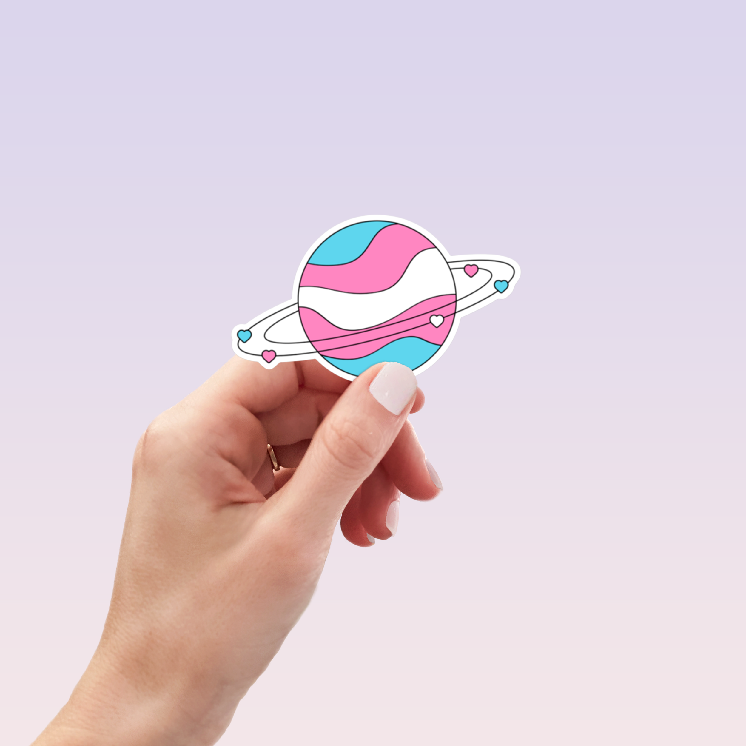 Pride Planets Stickers