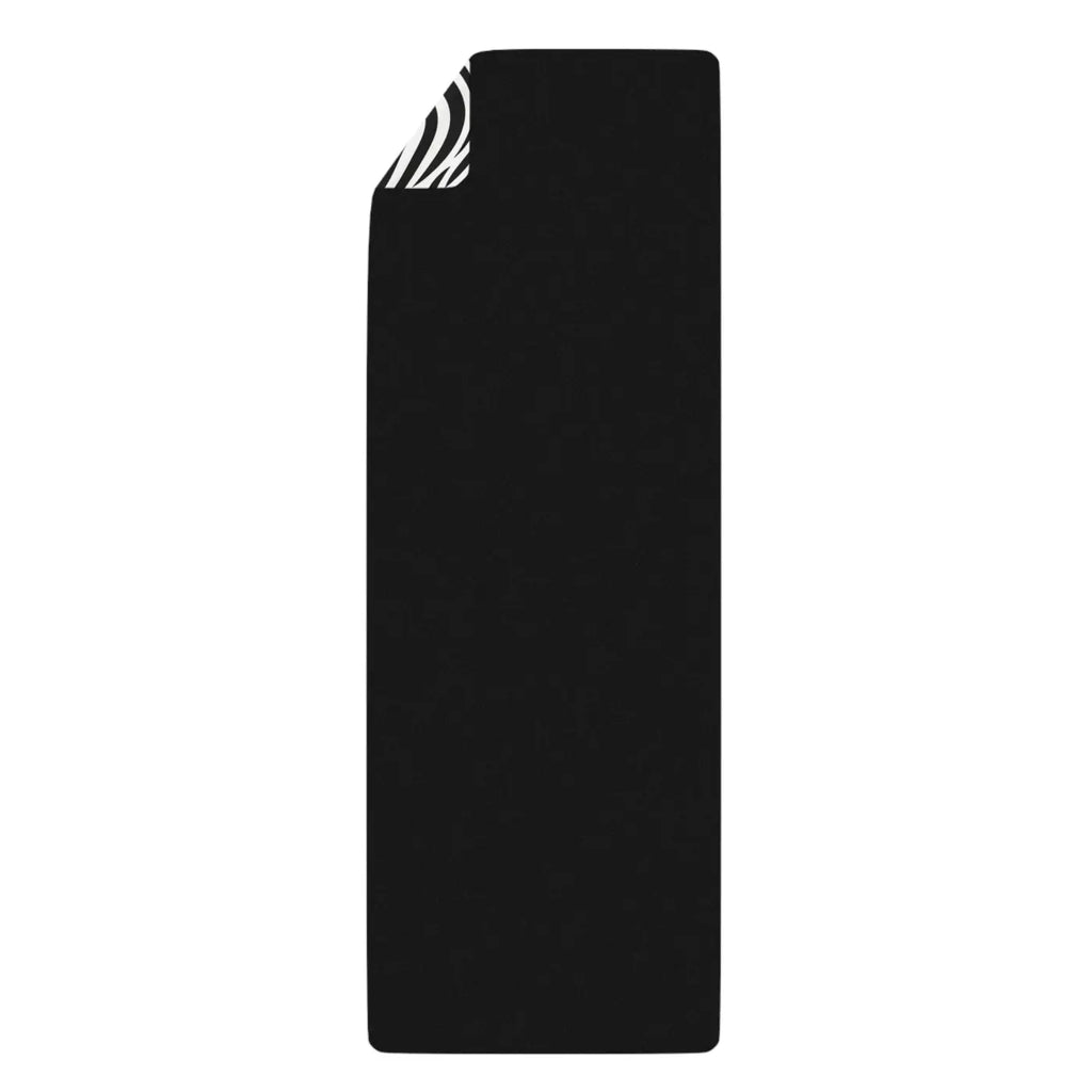 Trendy Rubber Yoga Mat - Modern White Edge Design - Dipaliz
