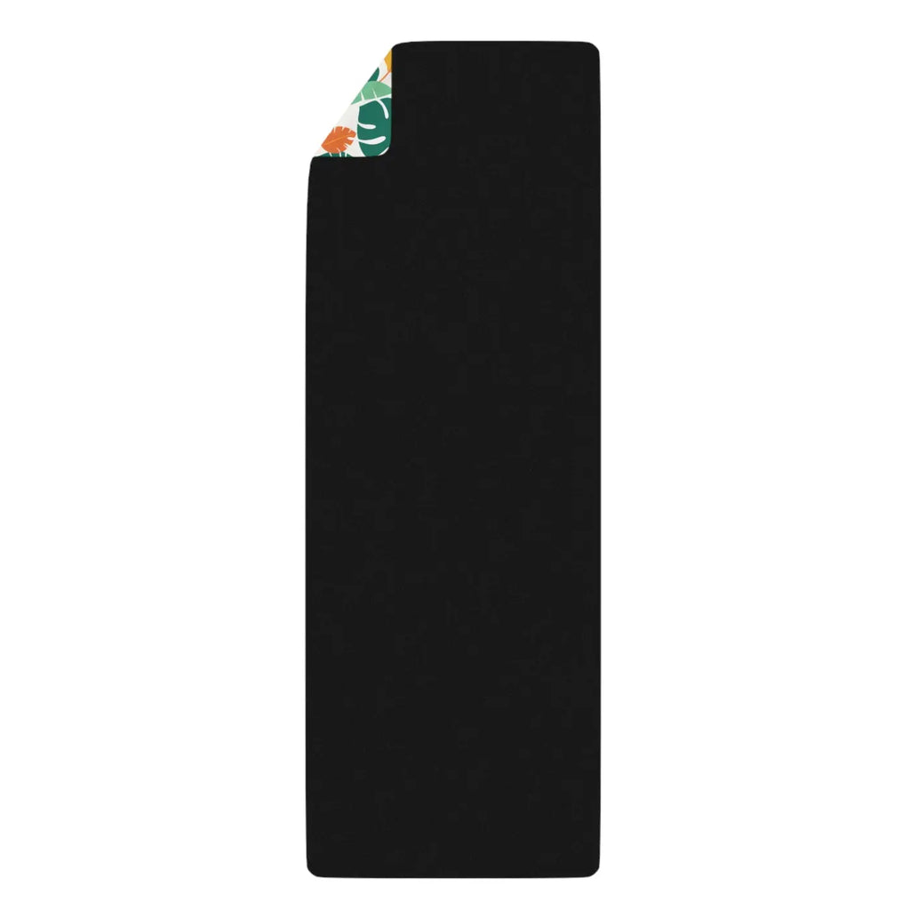 Tropical Leaf Rubber Yoga Mat - Island Vibes Decor - Dipaliz