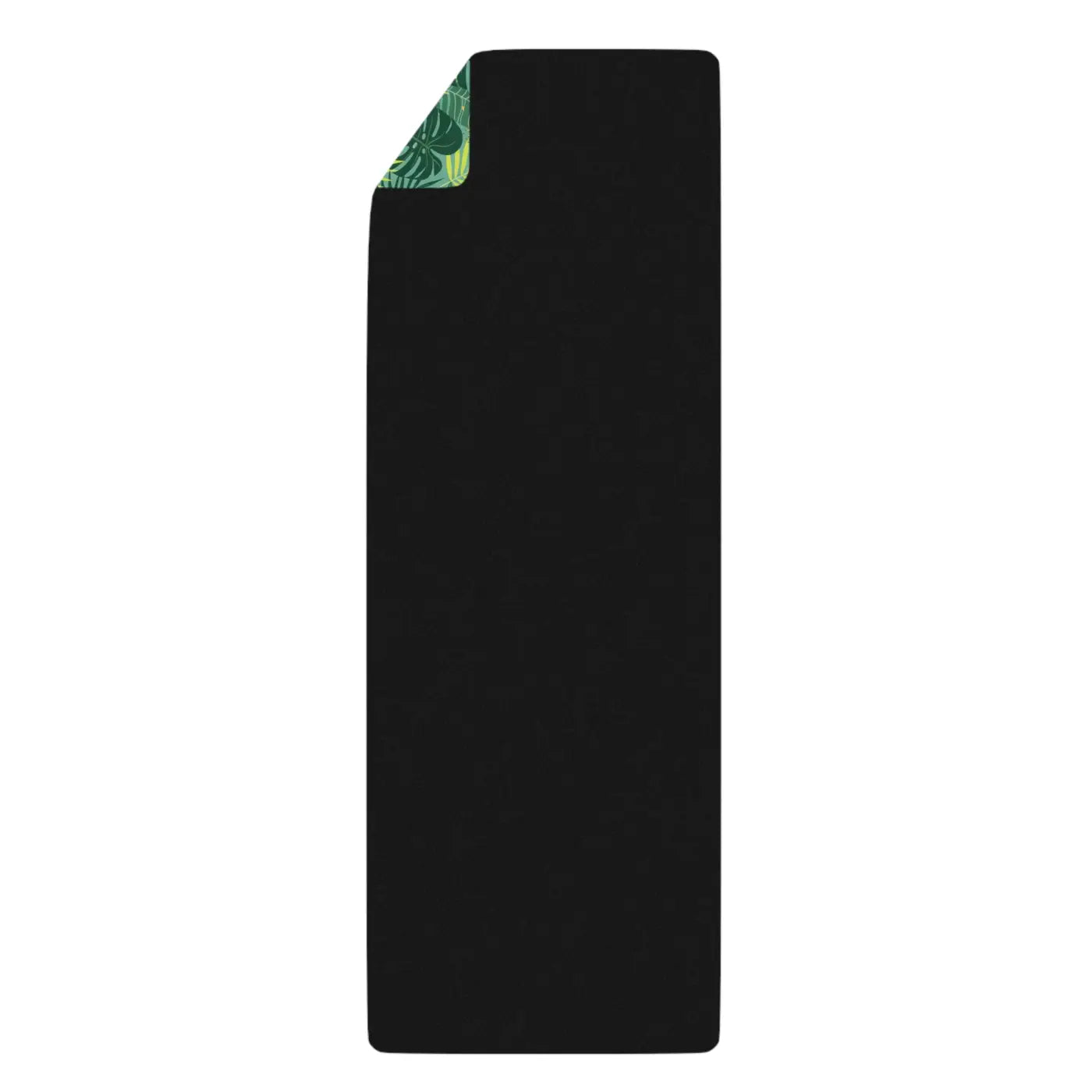 Monstera Rubber Yoga Mat - Tropical Microfiber Design - Dipaliz