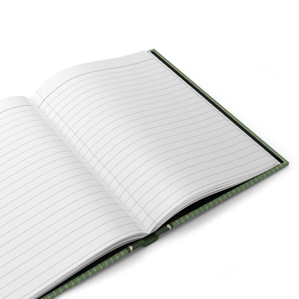 Unicorn Rests in a Garden Notebook