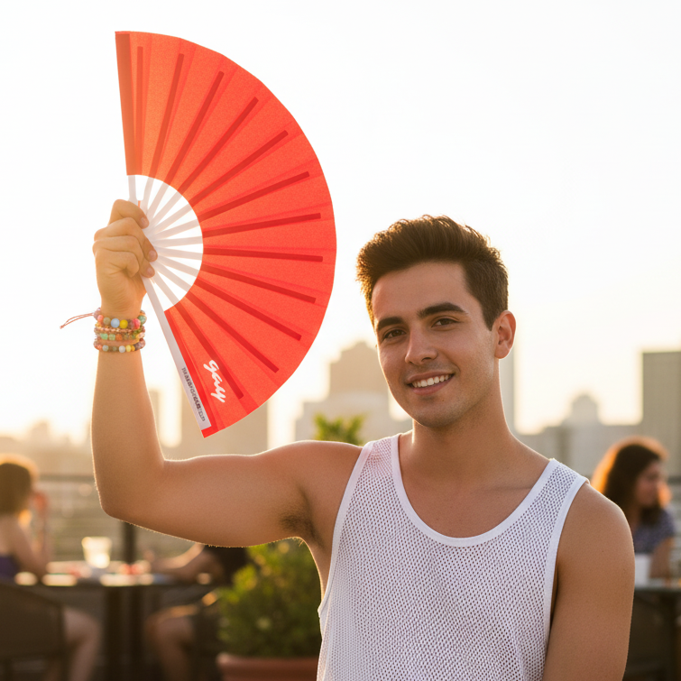 The Red Fan