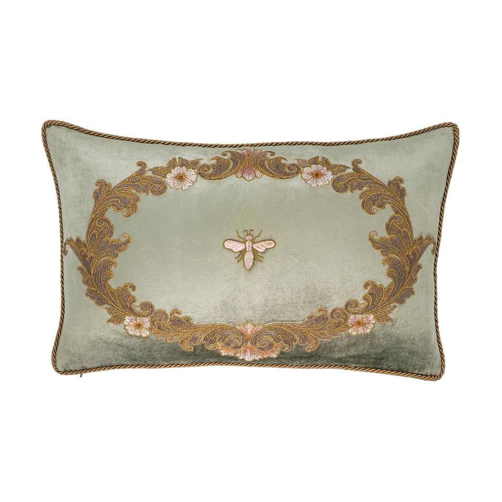 Venice Silk Velvet Throw Pillow Cover 12 X 20
