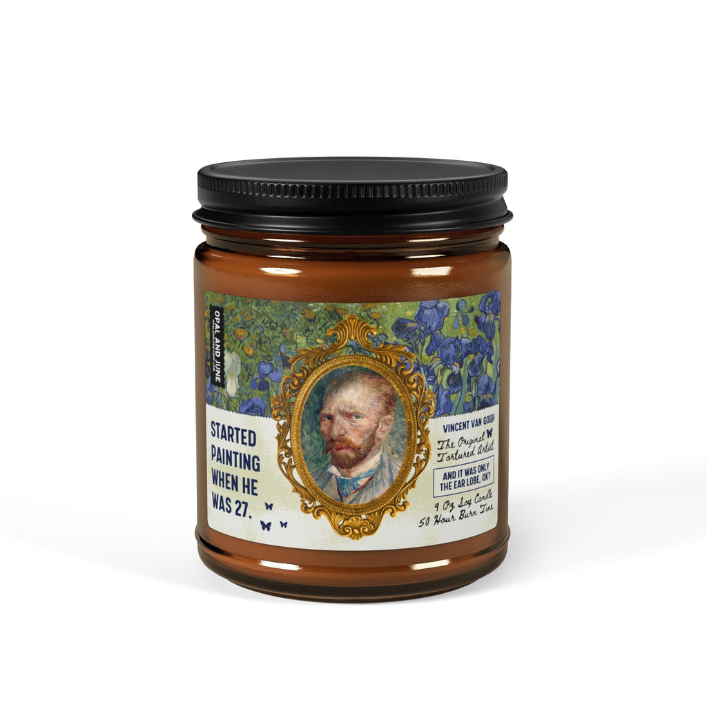 Vincent Van Gogh Art History Gift: Candle