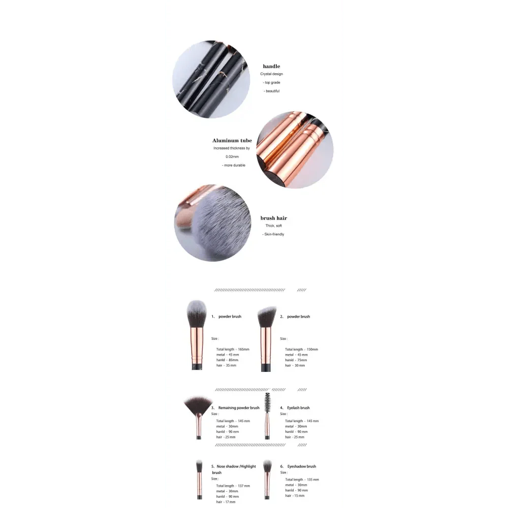 Makeup Brushes Set