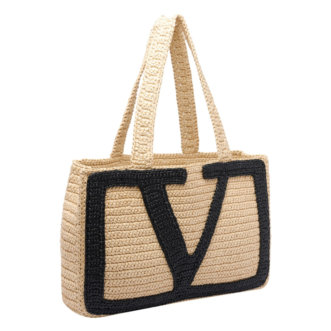 Valentino Garavani Women Viva Superstar Crochet Tote Bag