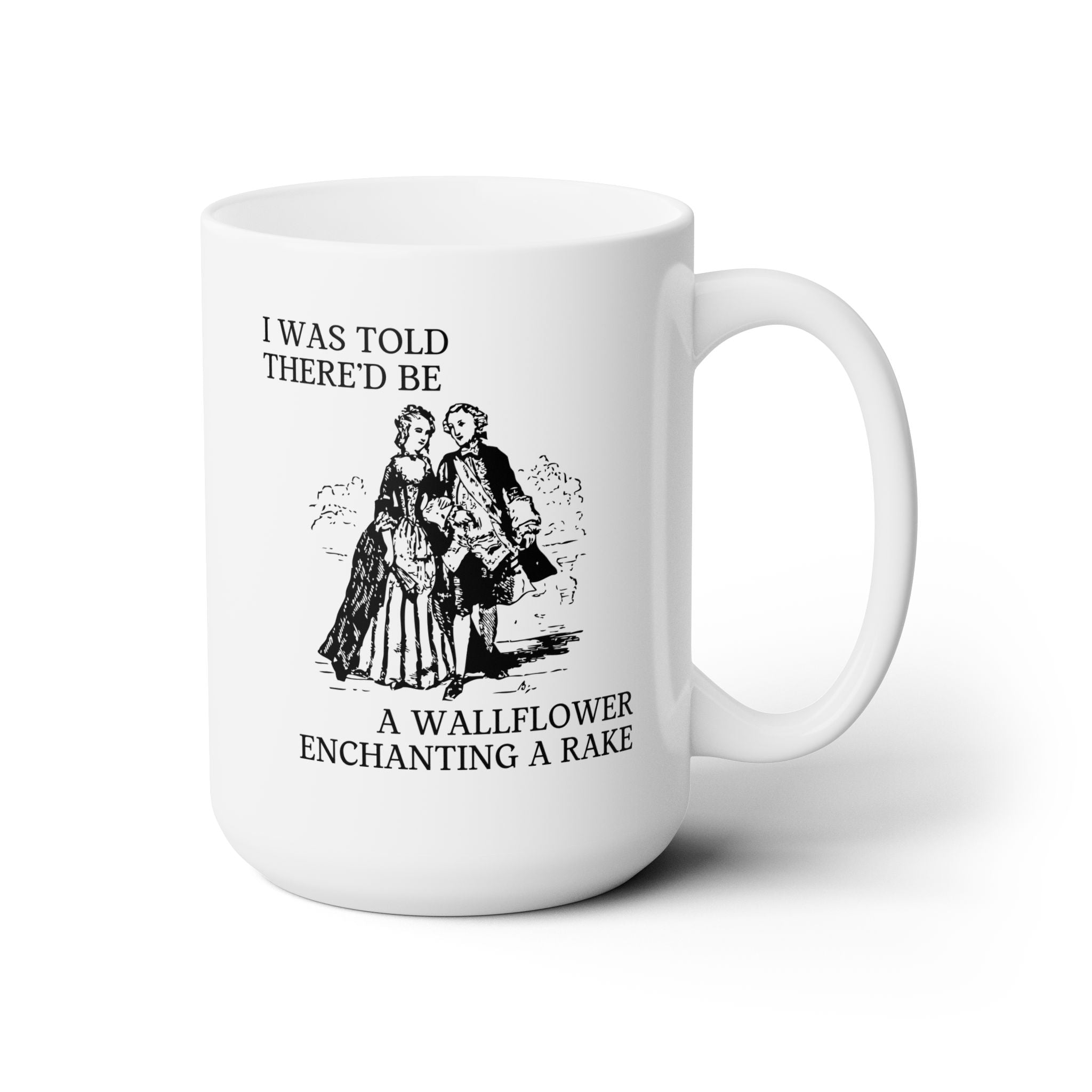Wallflower and Rake Coffee Mug
