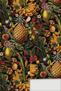 Juicy Fruit Wallpaper, black