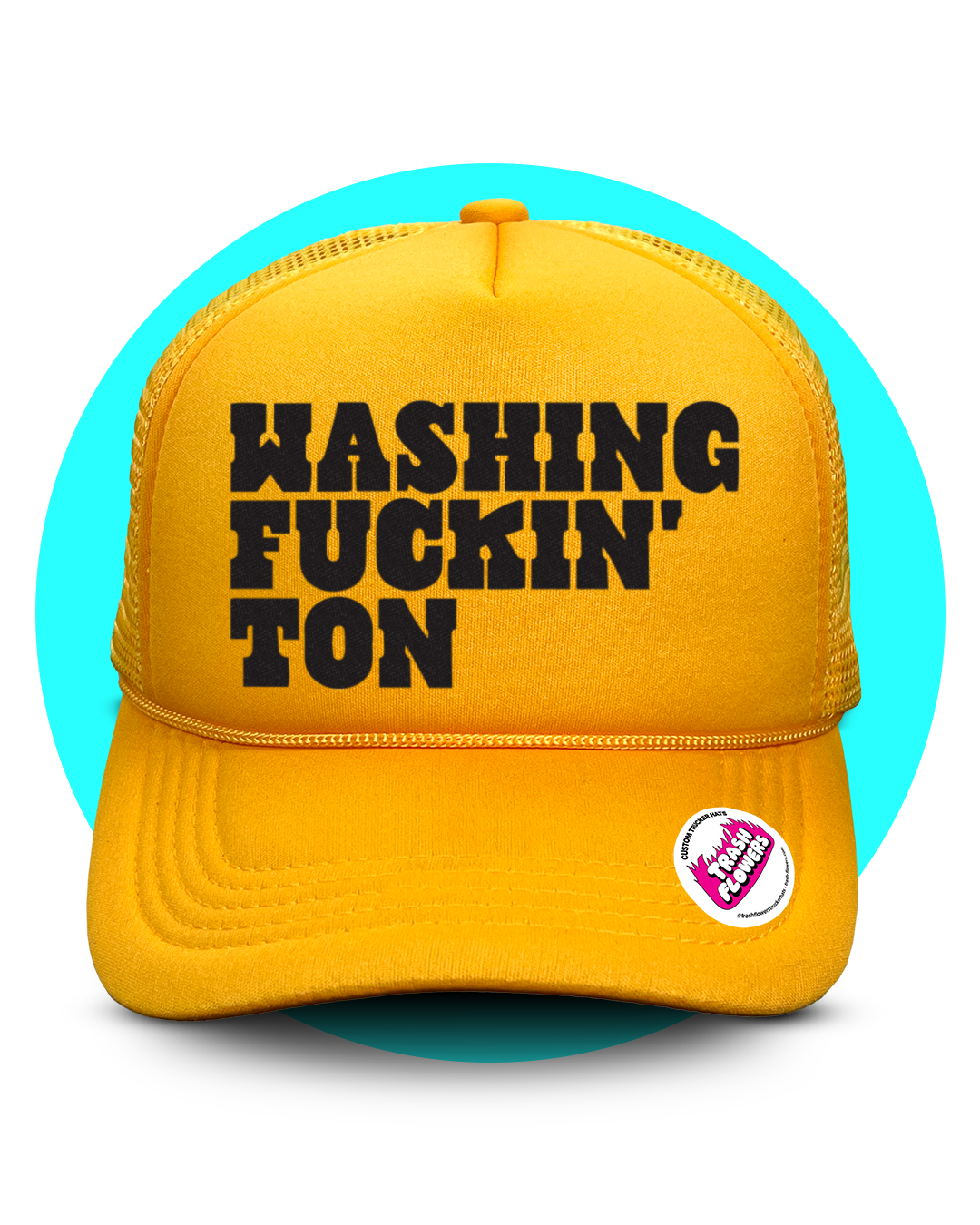Every Fuckin' US State Trucker hat