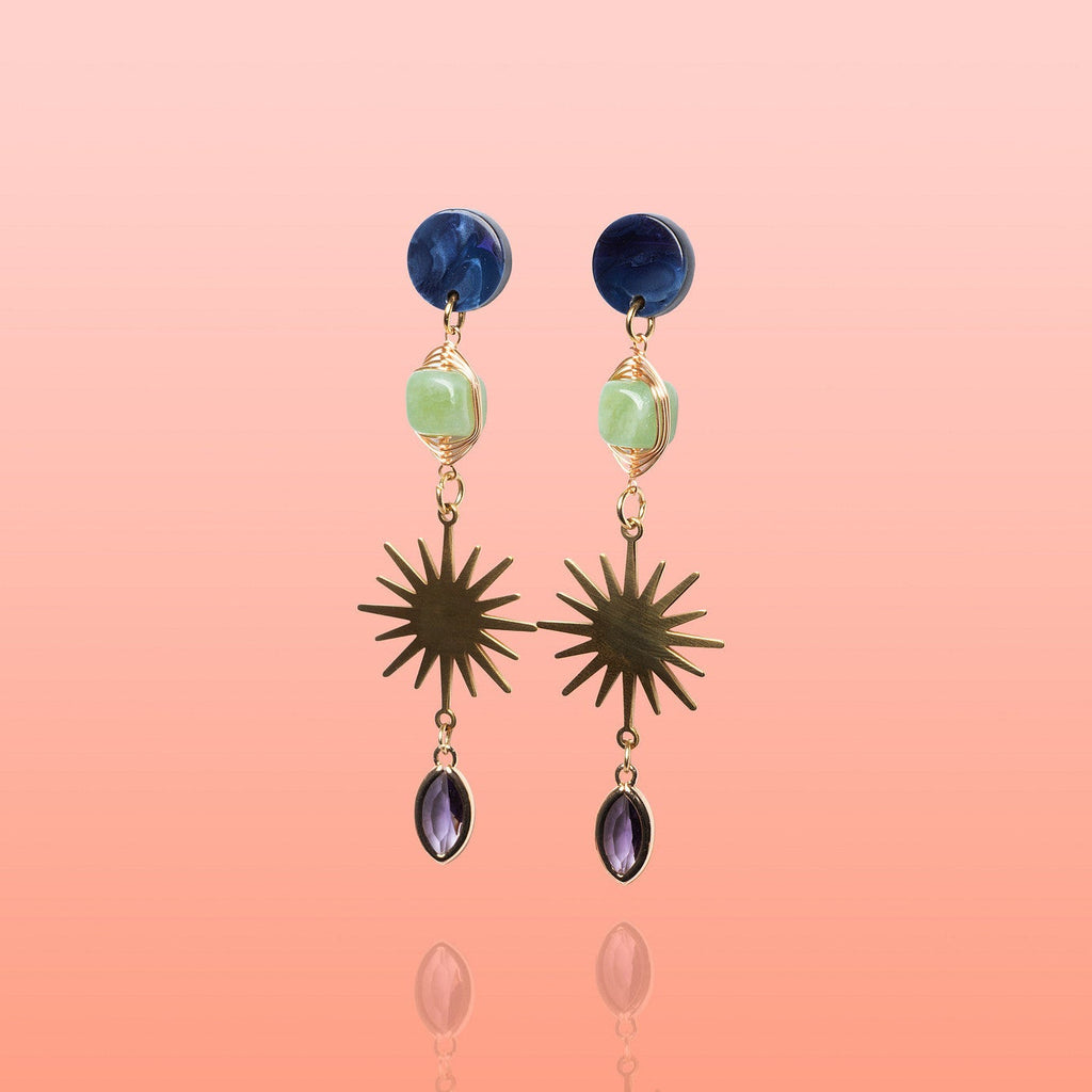 Alma Deep Blue + Green Jade