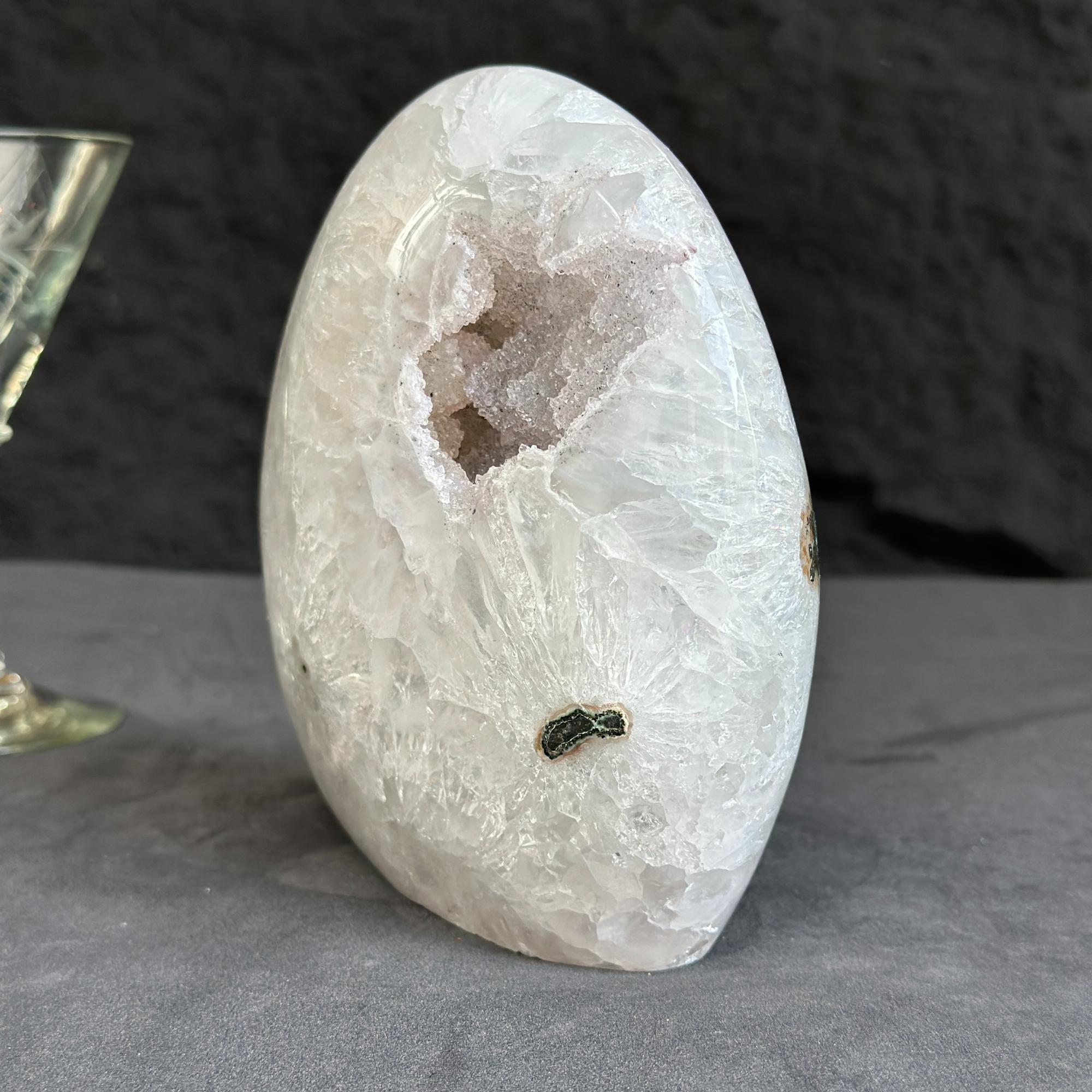 White quartz crystal, Semi precious stone