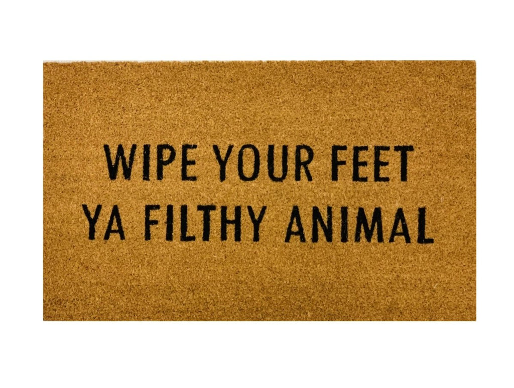 Wipe Your Feet Funny Doormat Outdoor Welcome Mat Quote Rug For Porch