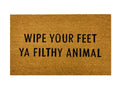 Wipe Your Feet Funny Doormat Outdoor Welcome Mat Quote Rug For Porch