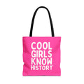 Womens History Tote Bag for Social Studies Teacher, Cute History Professor Tote for Library