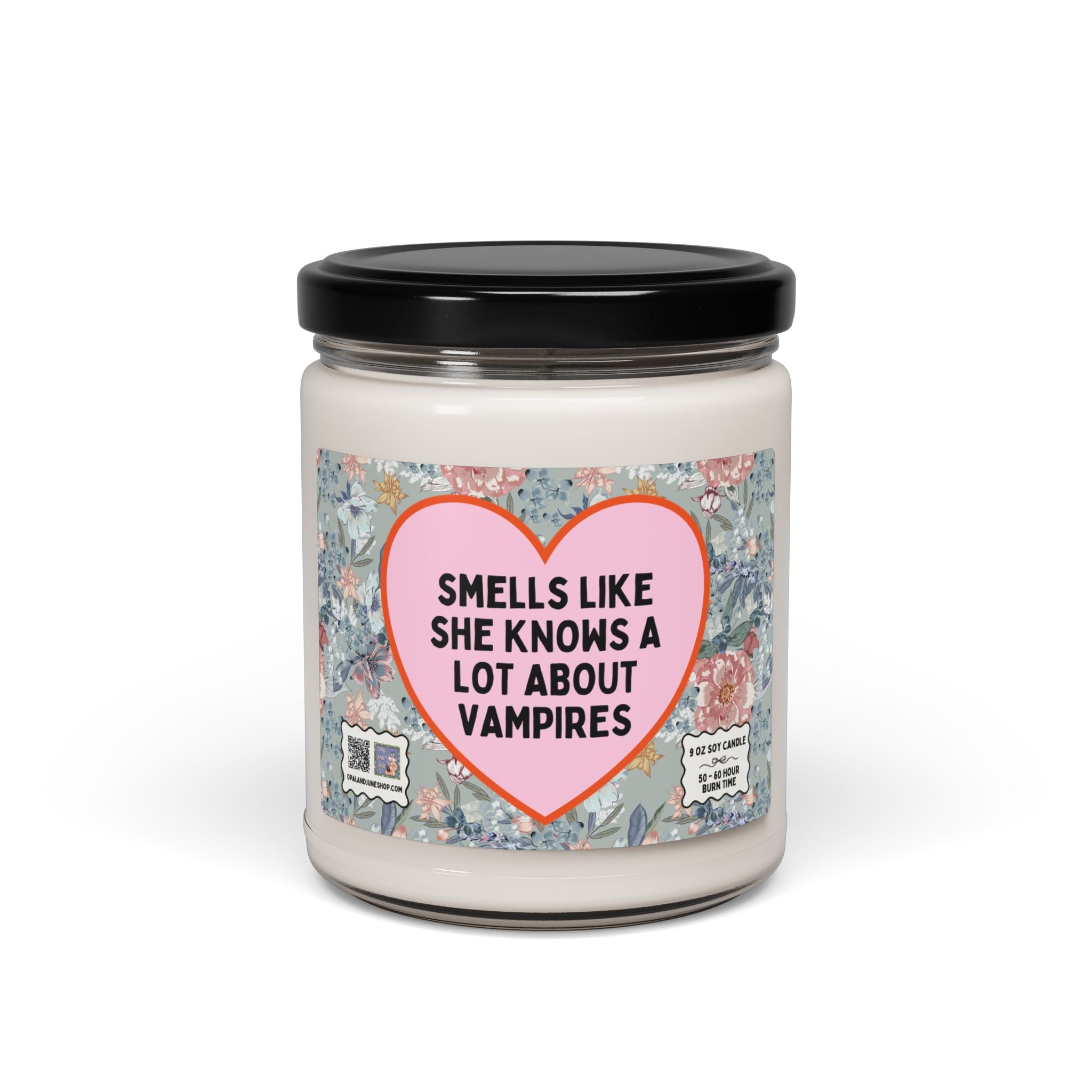 Bookish Vampire Candle