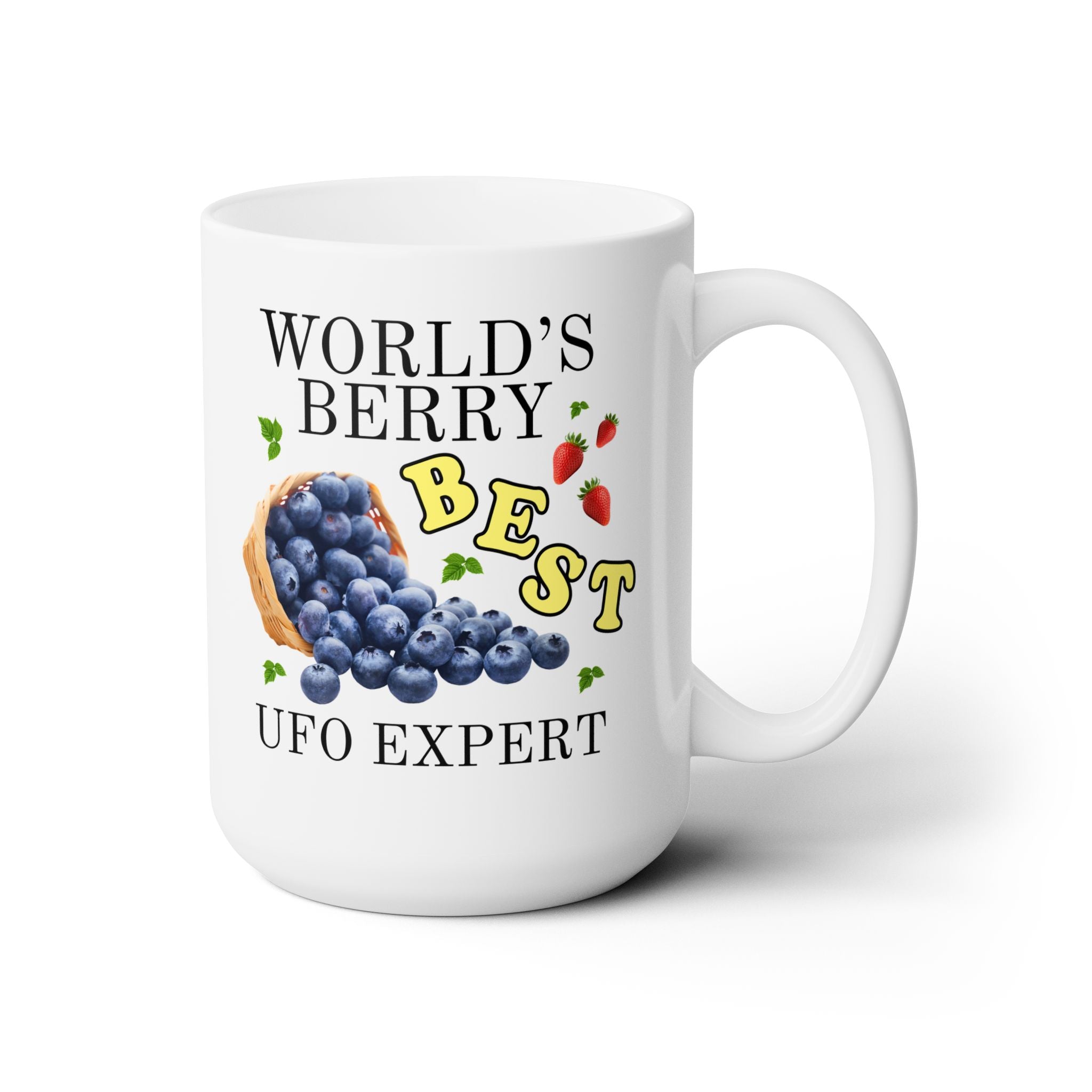 World's Berry Best UFO Expert Coffee Mug