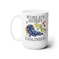 World's Berry Best Violinist Coffee Mug