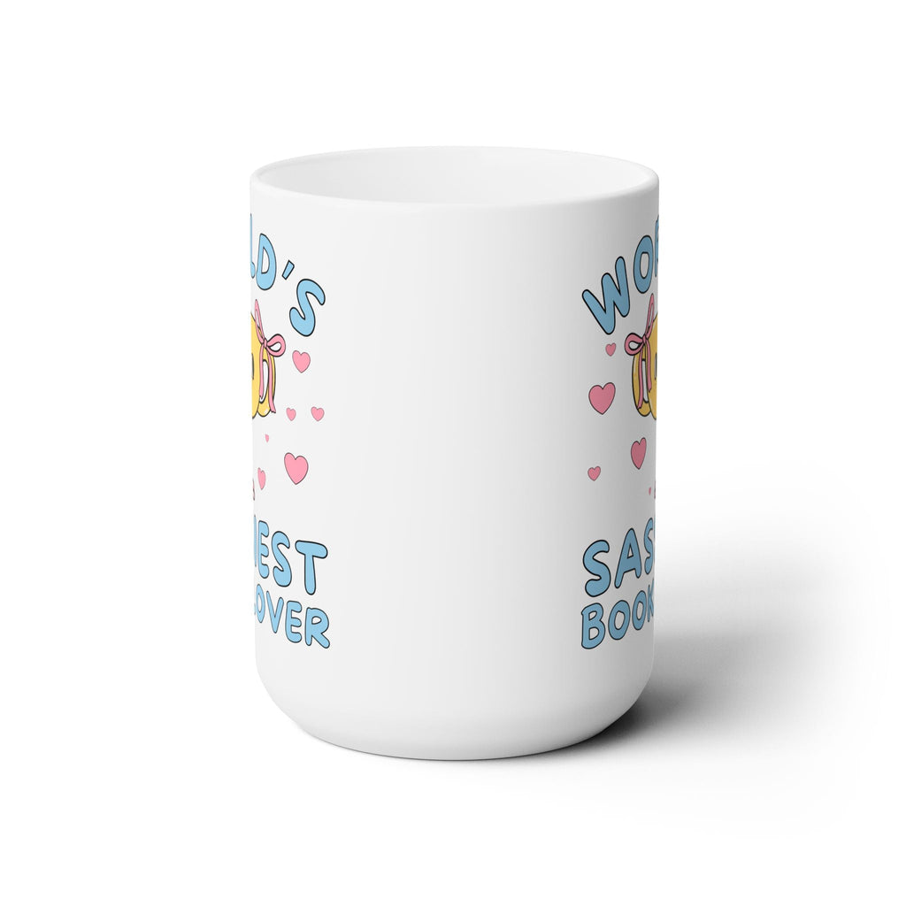 World's Sassiest Book Lover Coffee Mug