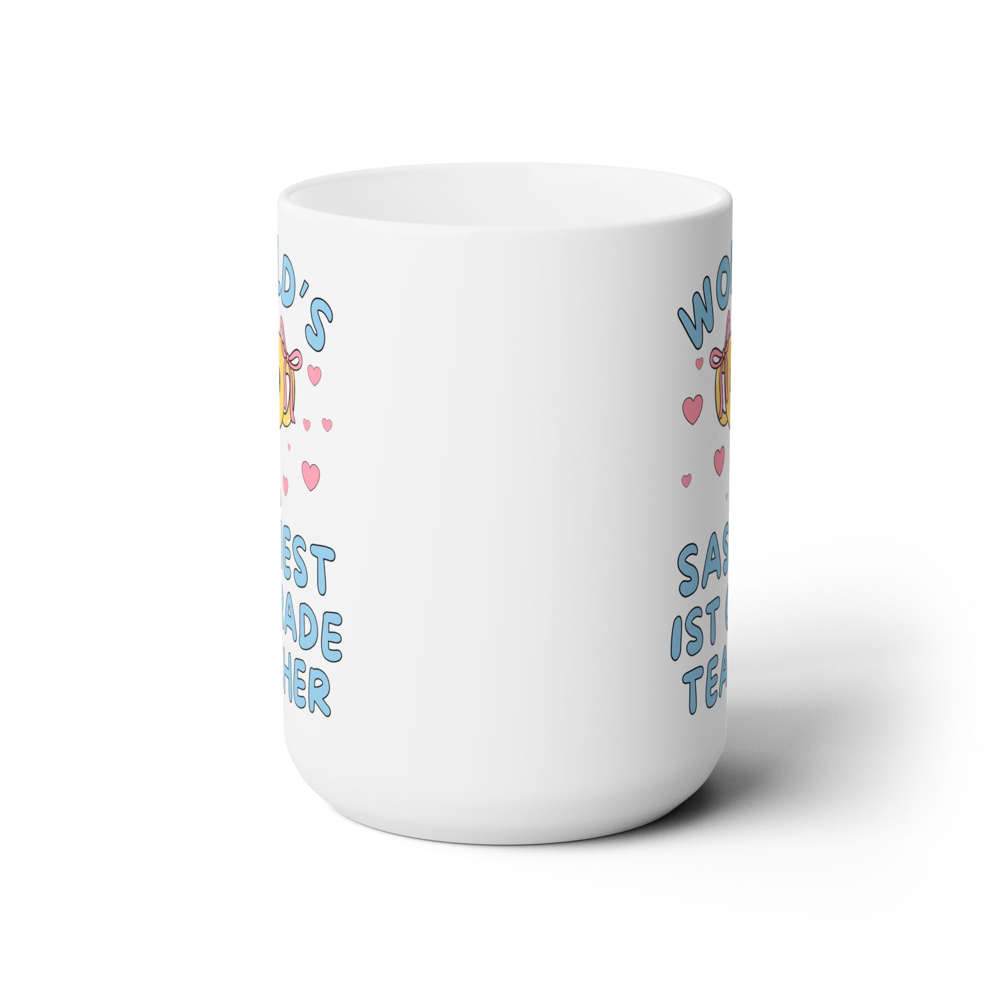 World's Sassiest First Grade Teacher Coffee Mug