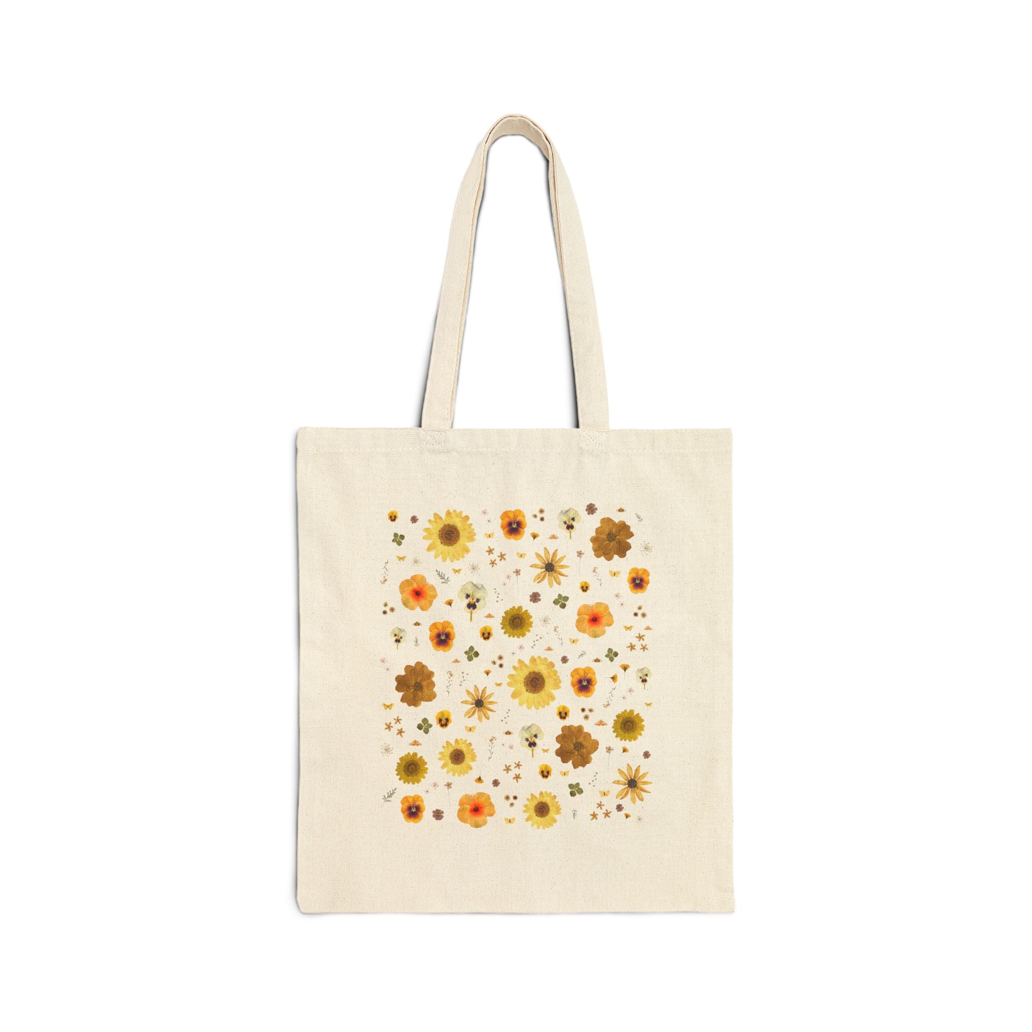 Yellow Flower Tote Bag