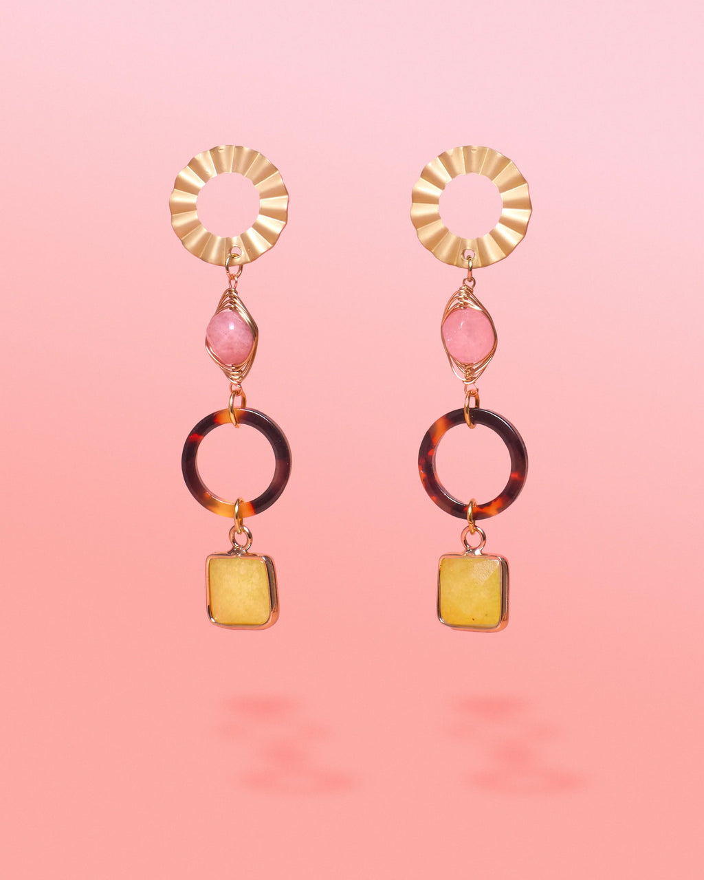 Phi Phi Tropical Jade Dangles